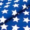 10 yd. Full Bolt: SINGER® Blue & White Stars Cotton Fabric